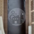 металлическая дверь ДВНТР-59, установлена на даче, вид снаружи